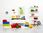 LEGO Żółty Pojemnik W Kształcie Głowy Winky S - zdjęcie 3