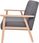 Vidaxl 2-Osobowa Sofa Materiałowa Ciemnoszara - zdjęcie 5