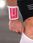 Compressport Frotka Na Nadgarstek Sweatband Biało-Czerwona - zdjęcie 2