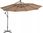 Parasol ogrodowy Parasol wiszący z aluminiowym słupkiem, 350 cm, ko - zdjęcie 4