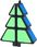 Zcube Z-Cube Christmas Tree Cube Black - zdjęcie 6