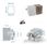 LedBruk Kostka brukowa LED Creativ 6,2x8,1x6,9cm (01524VBC) - zdjęcie 7