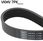 Pasek Klinowy Skf Vkmv 7Pk1550 - zdjęcie 2