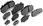Klocki hamulcowe Klocki Hamulcowe Brembo P 85 041X - zdjęcie 6