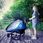 Hamax Przyczepka Rowerowa Traveller Petrol Blue Grey Niebieski Ham400051 - zdjęcie 5