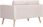 vidaXL Sofa Materiałowa Kremowa (281351) - zdjęcie 3