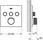 Bateria łazienkowa Grohe Brushed Hard Graphite Grohterm Smartcontrol 29126Al0 - zdjęcie 2
