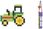 Klocki Marioinex Micro Waffle Traktor 150El. 903483 - zdjęcie 3