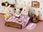 Epoch Sylvanian Families Lóżko Podwójne 2934 - zdjęcie 3