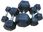 Bauer Fitness Hantla Ogumowana Hex Ac-1709 22,5Kg  - zdjęcie 1