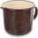 ORION KUBEK Z MIARKĄ GARNEK EMALIOWANY RETRO 1,2L 12CM - zdjęcie 2