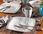 CORELLE ZESTAW OBIADOWY RAIN DROPS 16 ELEMENTÓW - - zdjęcie 2