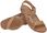 Sandały OTMĘT 415CP Beżowe Brązowe NaturForm Fussbett Jezuski - zdjęcie 4