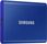 Dysk zewnętrzny Samsung T7 500GB Niebieski (MU-PC500H/WW) - zdjęcie 4