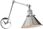 Lumina Deco Kinkiet Loftowy Chromowany Gubi W2 (LDWB0052CHR) - zdjęcie 3