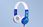 Słuchawki BuddyPhones Wave niebiesko-białe - zdjęcie 13