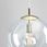 Aldex Lampa Wisząca Globus E27 Złota 562G10 - zdjęcie 3