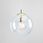 Aldex Lampa Wisząca Globus E27 Złota 562G10 - zdjęcie 2