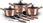 Berlinger Haus Zestaw Garnków Rose Gold Collection  10 El (Bh6151) - zdjęcie 1