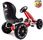 Megasmyk Milly Mally Gokart Na Pedały Abarth Black - zdjęcie 7