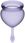 Satisfyer Feel Good zestaw kubeczków menstruacyjnych liliowy 15ml +20ml - zdjęcie 3