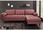 Invicta Interior Narożnik Cozy Velvet Ii 260Cm Ciemnoróżowy Aksamit 4027 - zdjęcie 5