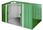 DURAMAX Domek ogrodowy COLOSSUS ECO 7,8 m2 zielony 60261 - zdjęcie 3