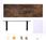 PÓŁKA NA ŚCIANĘ RUSTYKALNY BRĄZ 80 CM LOFT LWS28BX - zdjęcie 4