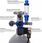 ZESTAW CO2 AQUARIO BLUE PROFESSIONAL (BEZ BUTLIL) - zdjęcie 4