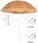 Parasol ogrodowy PARASOL OGRODOWY HAWAJSKI POCHYLNY ŚREDNICA 160CM ART1151 - zdjęcie 7