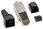 Element montażowy Lanberg WTYK SIECIOWY BEZNARZĘDZIOWY RJ45 (8P8C) KAT.6 FTP (PLS6000TL) - zdjęcie 2