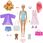 Lalka Barbie Color Reveal Kolorowa Niespodzianka Maksiniespodzianka Plaża/Impreza GPD54 GPD55 - zdjęcie 3