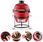 Klarstein Princesize Grill Kamado Grill Ceramiczny 11" Wędzarnia Bbq Slowcooking Czerwony - zdjęcie 3