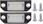 Lampka tablicy rejestracyjnej LAMPKI LED TABLICY FORD FOCUS MK2 C-MAX 2003-08 PŃ 4502331 - zdjęcie 3