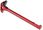 Strike Industries Dźwignia Napinania Z Powiększonym Zębem Charging Handle With Extended Latch Arch-El-Red Czerwony - zdjęcie 5