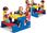 Little Tikes Stolik Piknikowy Czerwono/Żółto/Niebieski 4795 - zdjęcie 4