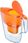 Dzbanek filtrujący Aquaphor Time 2,5L Pomarańczowy + wkład B25 Maxfor - zdjęcie 4