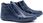 Buty męskie zimowe 381 granatowe Granat - zdjęcie 7