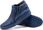 Buty męskie zimowe 381 granatowe Granat - zdjęcie 3