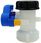 Bradas Zawór motylkowy IBC GW S60x6 z wylotem GZ S60x6 (IBCS60FBTVS60M) - zdjęcie 3