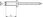 NIT ALUMINIOWE STALOWE ZRYWALNE 3 X 8 MMNITS3X8 - zdjęcie 3