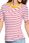 MUSTANG Alina Stripe Tee 1009421 11721 - zdjęcie 9