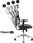 Fotel dla gracza Diablo Chairs V-Basic Biało-Czarny - zdjęcie 5
