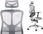 Fotel dla gracza Diablo Chairs V-Basic Biało-Szary - zdjęcie 3