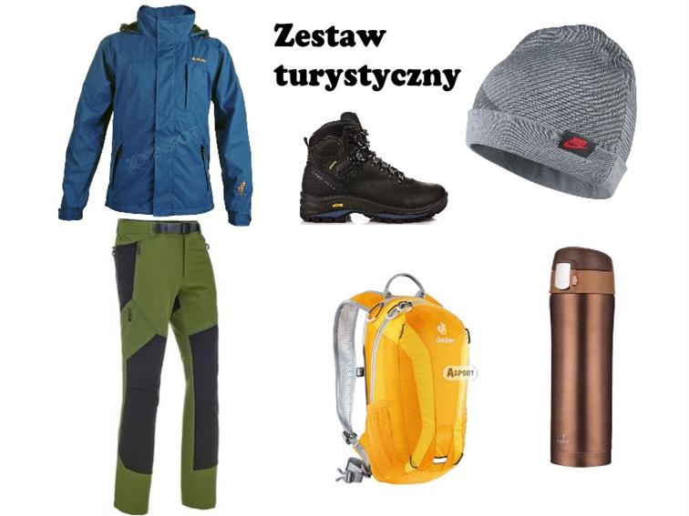 Zestaw zestaw turystyczny - zdjęcie