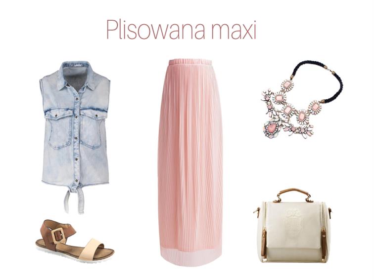 Zestaw Plisowana maxi - zdjęcie