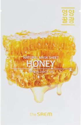 The Saem Maseczka W Płachcie Do Twarzy Z Ekstraktem Z Miodu Natural Honey Mask Sheet 21ml