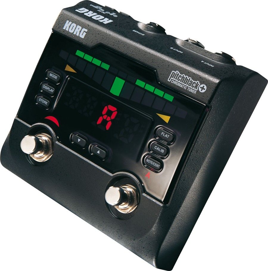 ギター Music Man Pitch Black by Korg Tuner Pitchblack X - CHROMATIC PEDAL TUNER | KORG (Japan)