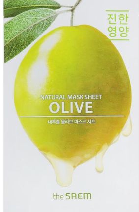 The Saem Odżywcza Maska ​​W Płachcie Natural Mask Sheet Olive 21ml