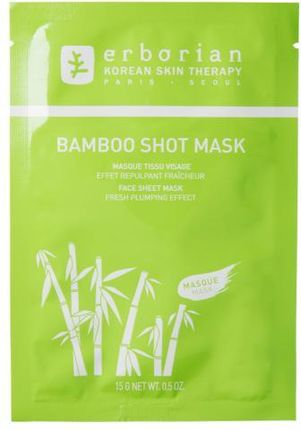 Erborian Nawilżająca Bambusowa Maska Na Tkaninie Do Twarzy Bamboo Shot Mask 15g